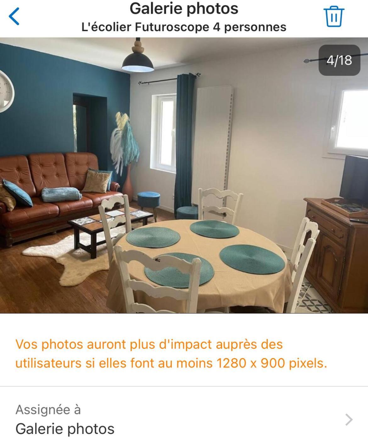 L'Ecolier Futuroscope 4 Personnes Apartment Beaumont  Bagian luar foto
